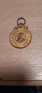 Medaille koning leopold 2, Verzamelen, Ophalen of Verzenden