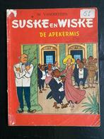 Sus en Wis 61 : De Apekermis (1e DRUK - 1963), Boeken, Stripverhalen, Gelezen, Willy Vandersteen, Eén stripboek, Ophalen of Verzenden