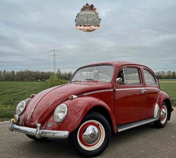 Volkswagen Kever 1960 Patina Ruby Red Matching Numbers Cox