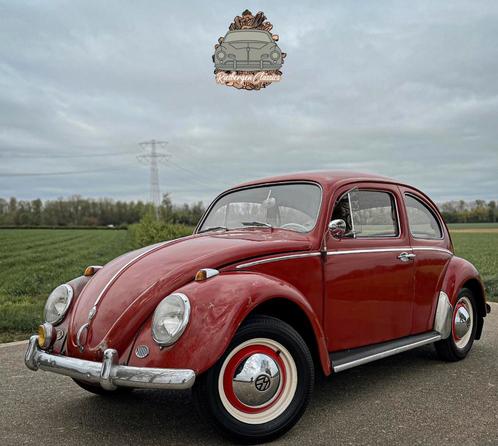 Volkswagen Kever 1960 Patina Ruby Red Matching Numbers Cox, Auto's, Oldtimers, Particulier, Volkswagen, Ophalen