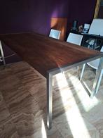 Eettafel 200x90, Huis en Inrichting, Tafels | Eettafels, Ophalen, Gebruikt, 200 cm of meer, 50 tot 100 cm