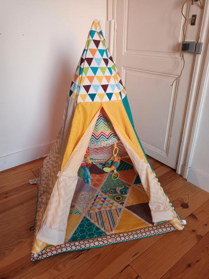 Infantino tipi en speelmat (orkest), Kinderen en Baby's, Speelgoed | Speeltenten, Ophalen