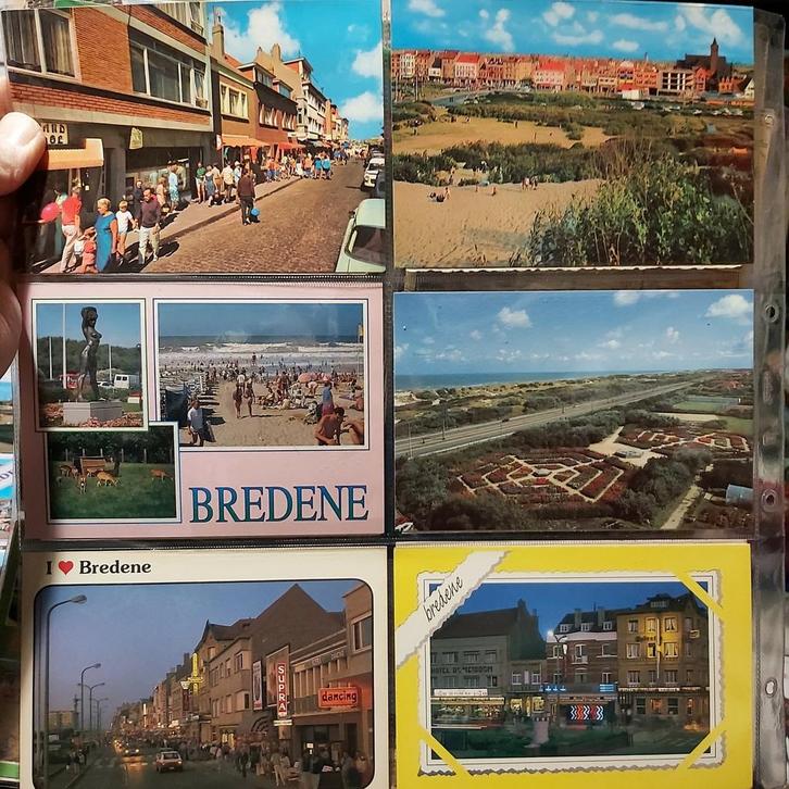 83 cartes postales marchées et intactes Bredene 1960 1990, Collections, Cartes postales | Belgique, Enlèvement ou Envoi
