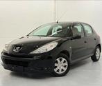 PEUGEOT 206+ 1.1BENZINE LAGE KM KLAAR VOOR REGISTRATIE, Auto's, Voorwielaandrijving, Stof, Zwart, Zwart