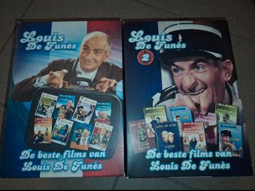 Mooie collectie van Louis de Funes 2 verzamelboxen beschikbaar voor biedingen