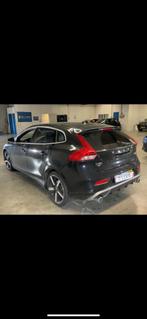 Volvo V40 R-design, Auto's, Euro 5, Zwart, 1600 cc, Leder en Stof