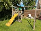Jungle gym houten speeltoestel, Ophalen, Gebruikt, Glijbaan