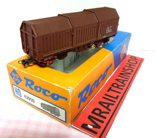 ROCO 4395D HO - BELGISCHE TELECOPISCH WAGEN/WAGON TELESCOPIQ, Hobby en Vrije tijd, Modeltreinen | H0, Zo goed als nieuw, Wagon
