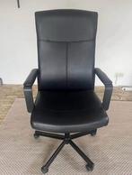 Lederen ikea bureaustoel, Enlèvement, Comme neuf, Chaise de bureau