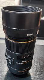 Sigma 105mm f/2.8 EX DG Macro HSM OS, Ophalen of Verzenden, Zo goed als nieuw