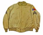 WW2 US army reinforced tanker jacket 1st armored division, Verzamelen, Verzenden, Landmacht, Kleding of Schoenen