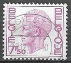 Belgie 1975 - Yvert 1746/OBP 1754 - Koning Boudewijn (ST), Postzegels en Munten, Verzenden, Gestempeld, Gestempeld, Koninklijk huis