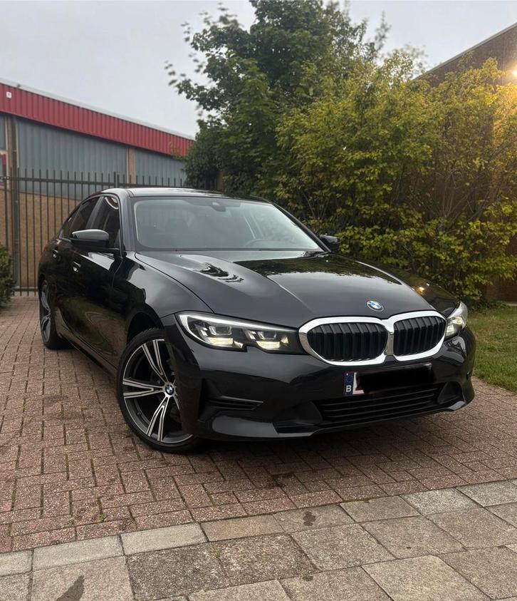 Bmw 320d g20, Auto's, BMW, Particulier, 3 Reeks, Adaptieve lichten, Diesel, Euro 6, Berline, 4 deurs, Automaat, Zwart, Zwart, Leder