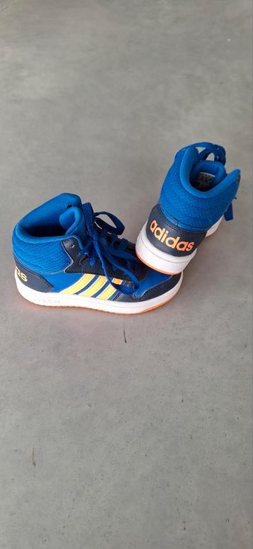 Adidas Hoops sneakers blauw/oranje maat 28