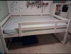Bed Halve hoogslaper  85 cm vanaf vloer ,150cm breed .., Kinderen en Baby's, Kinderkamer | Stapelbedden en Hoogslapers, Ophalen