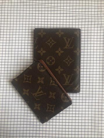 Louis Vuitton Vintage Porte feuille et porte carte