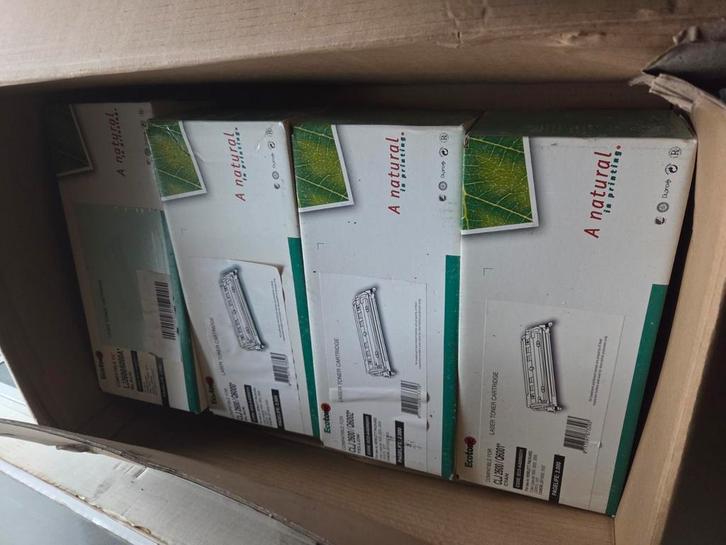 4 toners Ecotone, Informatique & Logiciels, Fournitures d'imprimante, Comme neuf, Cartridge, Enlèvement ou Envoi