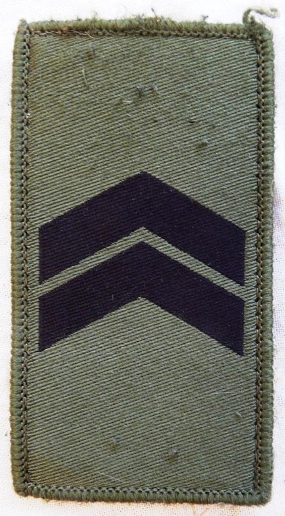 Rank Patch, Lance Corporal, Finnish Army, Finland, 2000s.(1), Verzamelen, Militaria | Algemeen, Landmacht, Overige typen, Ophalen of Verzenden