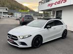 Mercedes-Benz A-Klasse 220 CDI PACK AMG BOITE AUTO PANO GPS, Auto's, Gebruikt, 4 cilinders, Wit, Leder