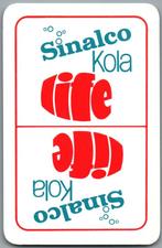 speelkaart - LK12200 - Sinalco, Kola life, Verzamelen, Verzenden, Zo goed als nieuw, Speelkaart(en)