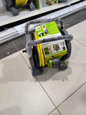 Tuinslang haspel 15 meter volledig set, Tuin en Terras, Ophalen of Verzenden, Nieuw, Tuinslang