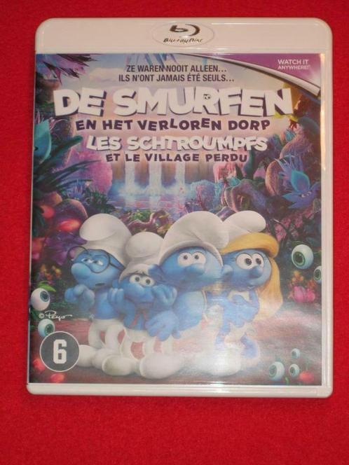 De Smurfen en Het Verloren Dorp (Blu-ray), Cd's en Dvd's, Blu-ray, Tekenfilms en Animatie, Ophalen of Verzenden