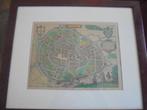 Antieke Kaart Lier  Ets   einde 16e eeuw, Antiek en Kunst, Kunst | Etsen en Gravures, Verzenden