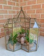 Vintage geometrisch terrarium., Huis en Inrichting, Ophalen, Gebruikt