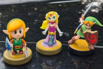 Zelda 3 figuren Amiibo collectie  beschikbaar voor biedingen