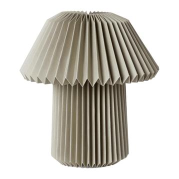 Åhléns - Geplooide tafellamp 'Peggy' beschikbaar voor biedingen