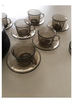 vintage servies BP, Ophalen of Verzenden, Gebruikt, Glas, Bord(en)