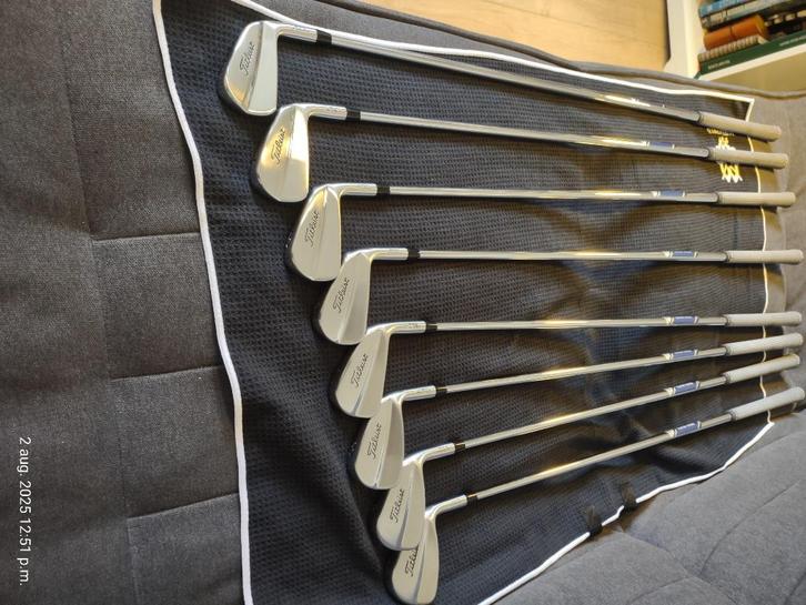 Clubs Titleist 620MB 3-PW Project X Shaft Extra Stiff, Sport en Fitness, Golf, Zo goed als nieuw, Set, Overige merken, Ophalen
