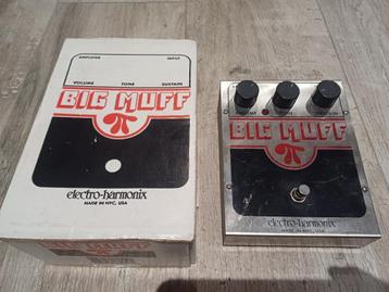 Electro Harmonix Big Muff, Musique & Instruments, Effets, Enlèvement ou Envoi, Utilisé, Distortion, Overdrive ou Fuzz