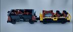 Lego trein: kiepwagon houtblokken + pallettenwagon, Enlèvement ou Envoi, Neuf, Ensemble complet, Lego
