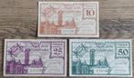 Dendermonde: complete set noodgeld 1918, Ophalen of Verzenden, Setje
