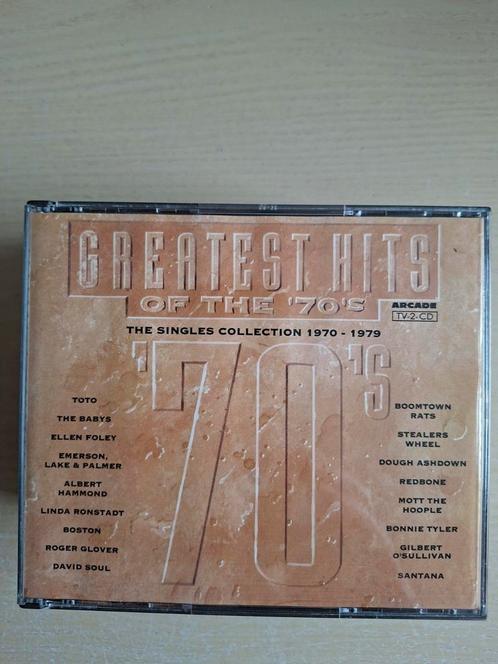2cd box. Greatest Hits of the 70's., Cd's en Dvd's, Cd's | Verzamelalbums, Zo goed als nieuw, Ophalen of Verzenden