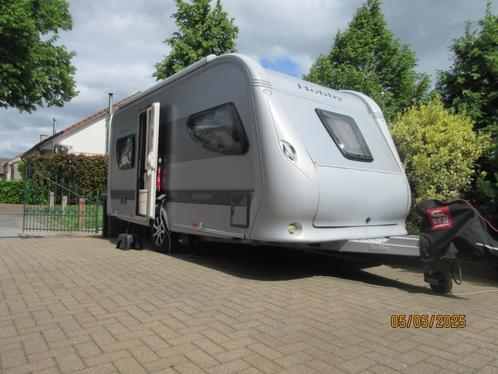 Caravan, Caravans en Kamperen, Caravans, Particulier, tot en met 4, 1250 - 1500 kg, Rondzit, Hobby, Lengtebed, 5 tot 6 meter, Douche