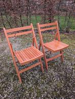 Set klapstoelen, Ophalen