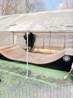 Outdoor miniramp + tiuntent inbegrepen, Sport en Fitness, Ophalen, Zo goed als nieuw, Skateboard