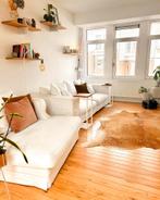 Zetel (Wit, Stof), Huis en Inrichting, Ophalen, Gebruikt, 125 tot 150 cm, 125 cm of meer