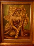 vintage schilderij Orient Dame 1959, Enlèvement