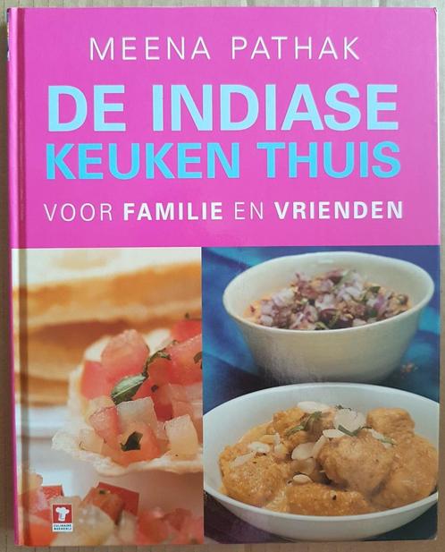 De Indiase keuken thuis - Meena Pathak - 2003, Livres, Livres de cuisine, Comme neuf, Entrées et Soupes, Plat principal, Tapas, Snacks et Dim Sum