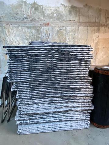 50 stuks Grindmat 119x80x3 cm grijs beschikbaar voor biedingen