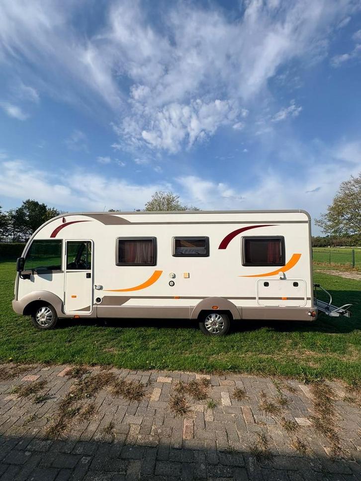 Mooie Itineo volintregraal mobilhome in Holland, Caravans en Kamperen, Mobilhomes, Particulier, tot en met 4, Integraal, Fiat