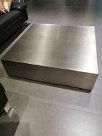 Design stalen woonkamertafel 110 cm x 110 cm, Huis en Inrichting, Tafels | Salontafels, Ophalen, Overige materialen, Vierkant