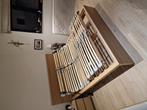 160x200 bed/80x200 elektrische boxspring, Huis en Inrichting, Slaapkamer | Matrassen en Bedbodems, Ophalen, Zo goed als nieuw