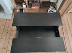 Salon tafel Ikea zwart, Huis en Inrichting, Tafels | Salontafels, Ophalen of Verzenden, Gebruikt