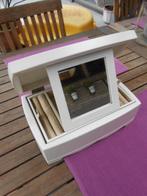 houten juweel kistje Bijoux met spiegel 30 x 20 x 11, Ophalen of Verzenden