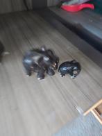 Houten olifanten, Ophalen