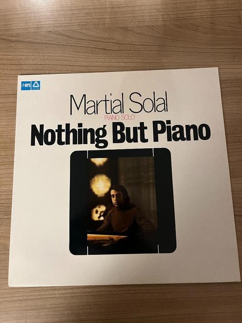 MARTIAL SOLAL - NOTHING BUT PIANO, Cd's en Dvd's, Vinyl | Jazz en Blues, Gebruikt, Jazz, 1960 tot 1980, Verzenden